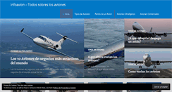 Desktop Screenshot of infoavion.com.ar